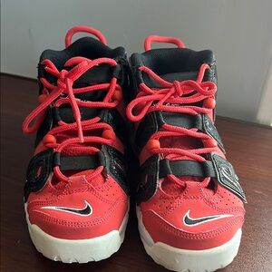 Nike Kids Red and Black Sneakers